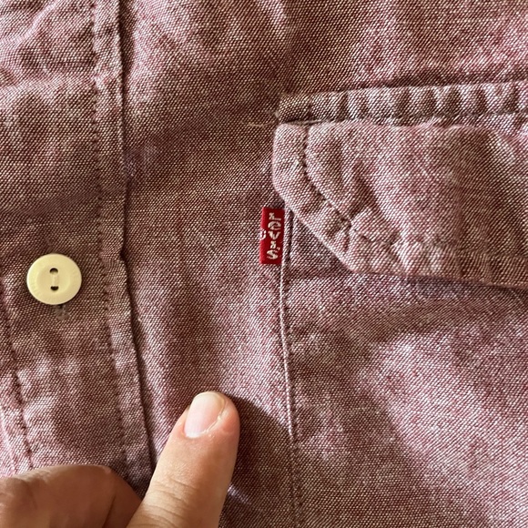 Levis Men’s Long Sleeve Shirt XL - Picture 5 of 12